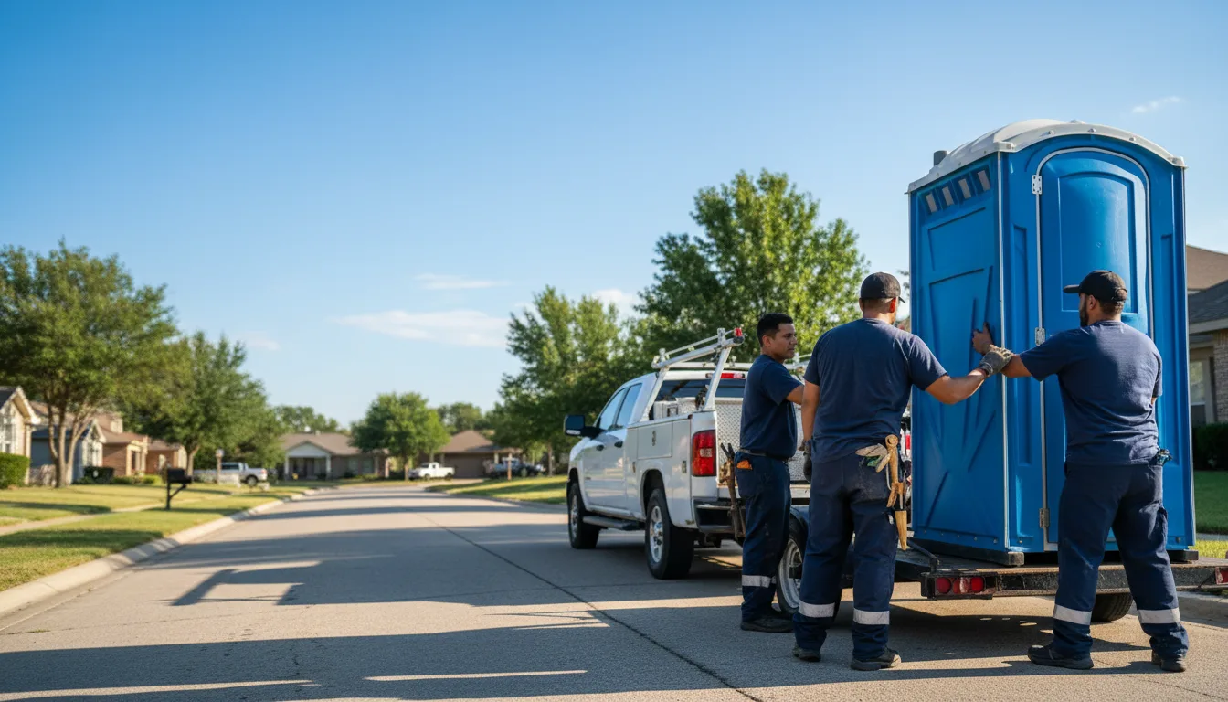 Portable Toilet Rental in Kinston, NC near me